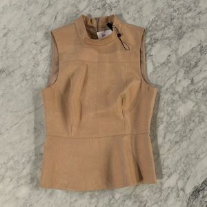 BCBG women top light blush pink , size 4